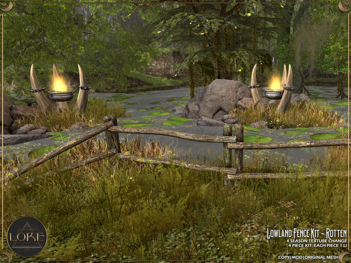 LORE Lowland Fence Kit [rotten] 