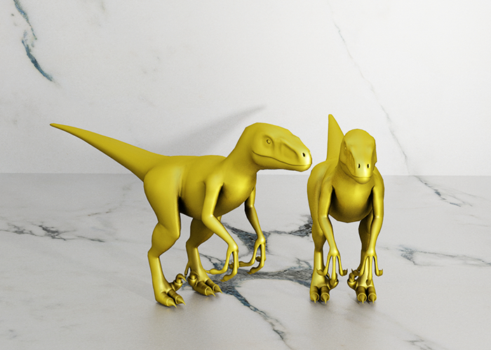 Elite Paris-Velociraptor (Yellow) Rezz