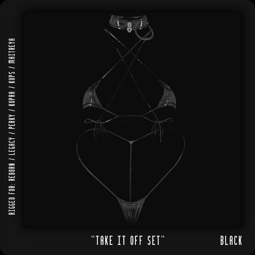 - TRIGGERED - Inaia Set Black (BOXED)