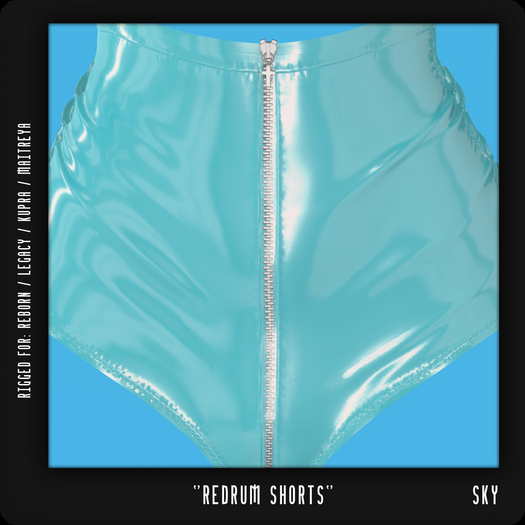 - TRIGGERED - redruM Shorts (Sky) (BOXED)
