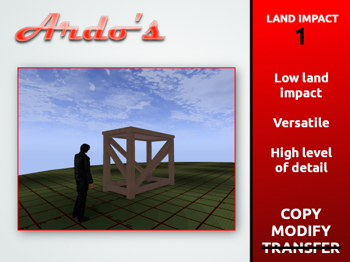 Ardo's PBR Mesh Wooden Platform v1.1