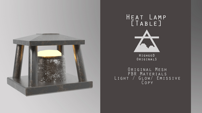 Heat Lamps Table