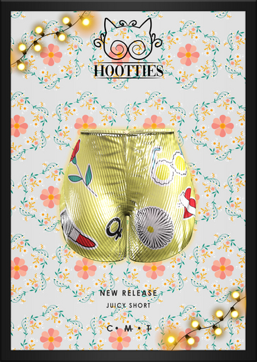 [-Hootties-] Inithium Khara - Short Yellow