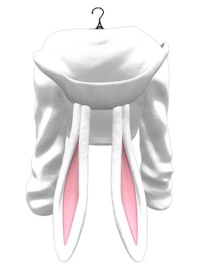 aprelle easter hoodie white