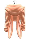 aprelle easter hoodie sherbet