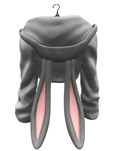 aprelle easter hoodie gray