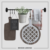 BROKEN ARROWS - Anne Kitchen - Rod - Light Wood