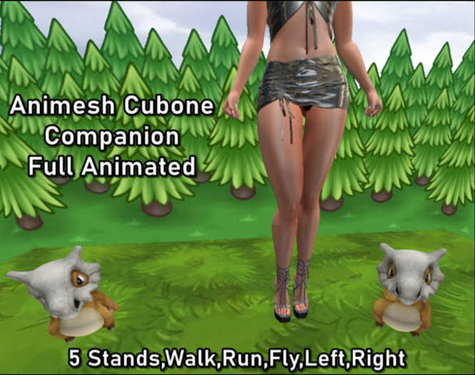 ::.PokePark.:: Animesh Cubone Companion