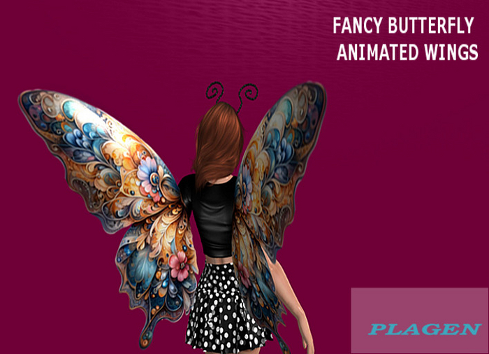 Butterfly Wings Fancy  - PLAGEN HUD (ADD)