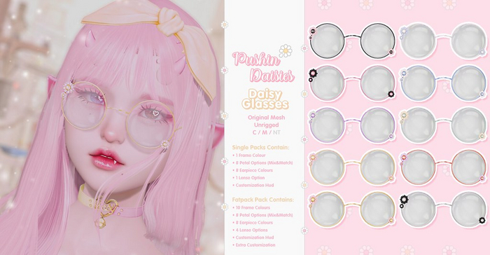 Pushin' Daisies - Daisy Glasses - Fatpack