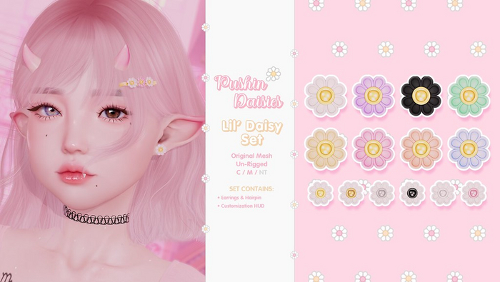 Pushin' Daisies - Lil Daisy set - Fatpack