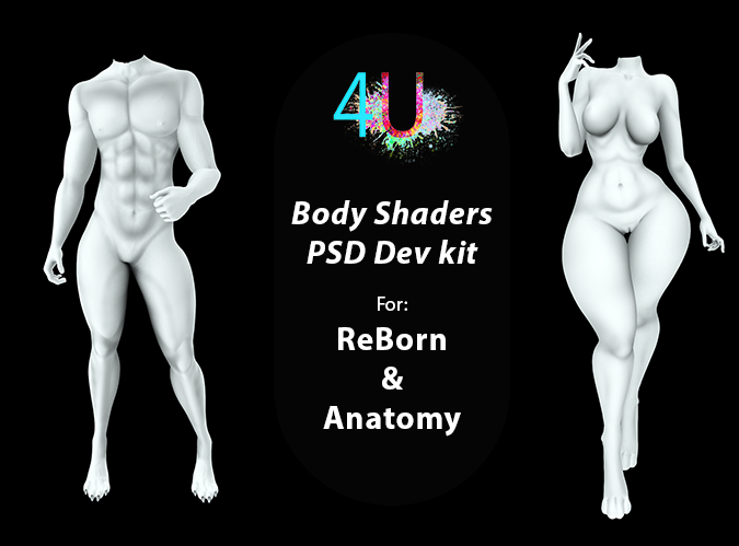 [4U] Reborn & Anatomy Shader kit notecard