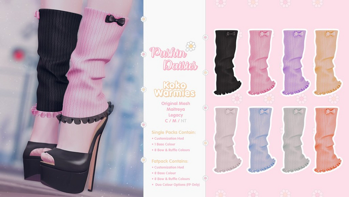 Pushin' Daisies - Koko Warmies - Fatpack