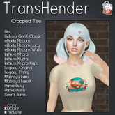 ~TL~ TransHender Cropped Tee
