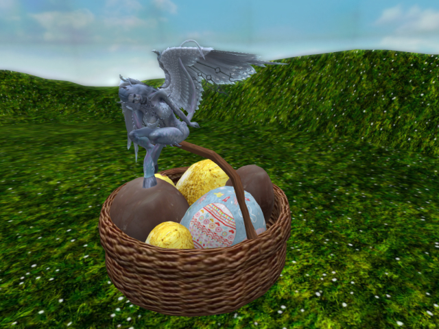 (TC)easter,Easter hangout,easter basket poses