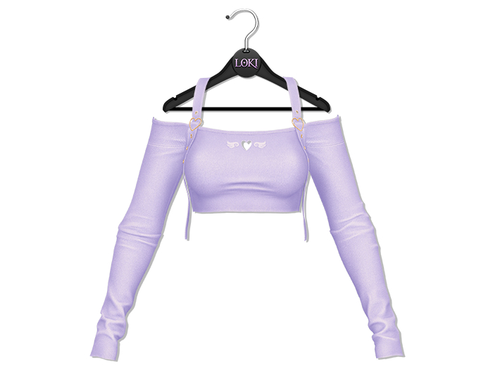 Loki - Angie Heart Top - Lavender