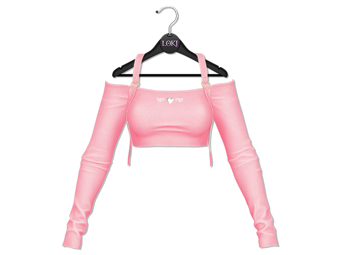 Loki - Angie Heart Top - Pink