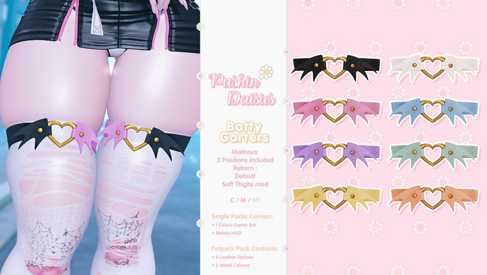 Pushin' Daisies - Batty Garter - Faptack