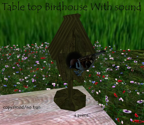 Bird House with sound