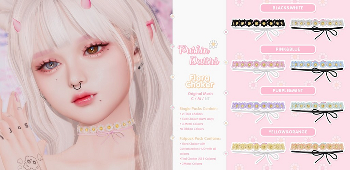 Pushin' Daisies - Flora Choker - Fatpack