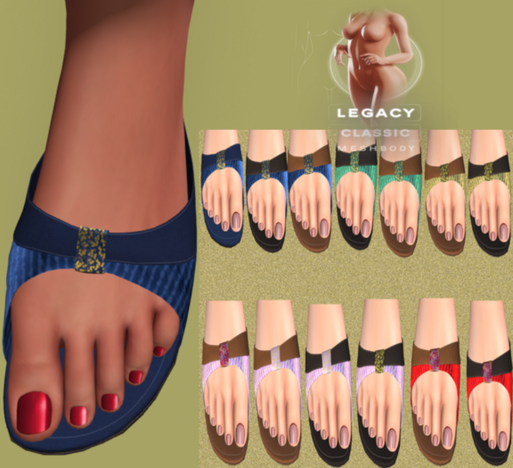 Amber Sandals set ~  Legacy
