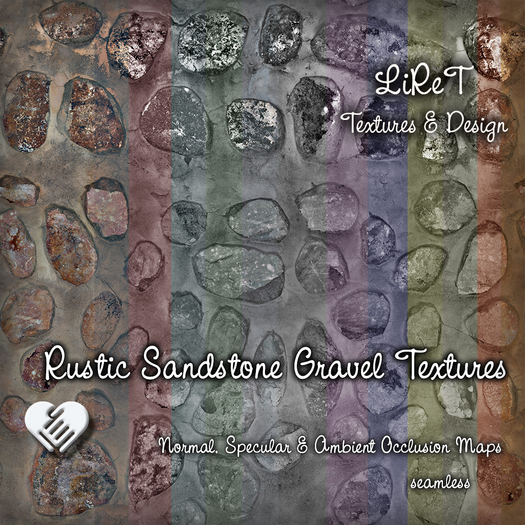 :: LiReT :: Rustic Sandstone Gravel Textures