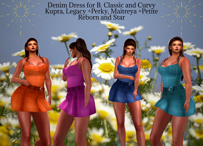 Gaby outfit, Maitreya + Petite,Legacy + Perky, GEN.X  Classic and Curvy,Reborn,Kupra,Star,Reborn