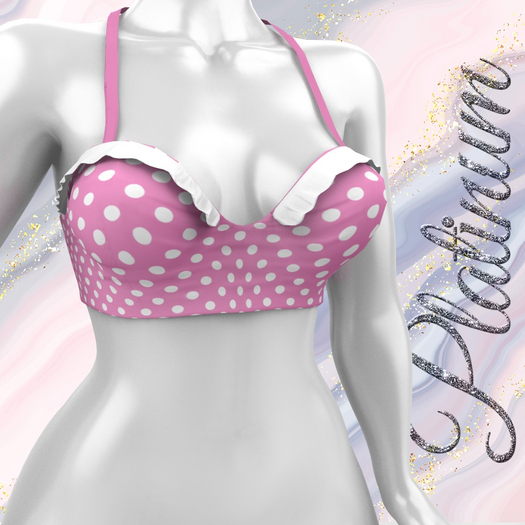 Retro Pink Kina Top KUPRA ORIGINAL