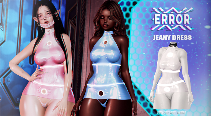 #error - jeany dress - white