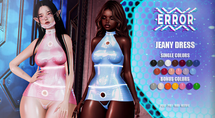 #error - jeany dress - #fatpack