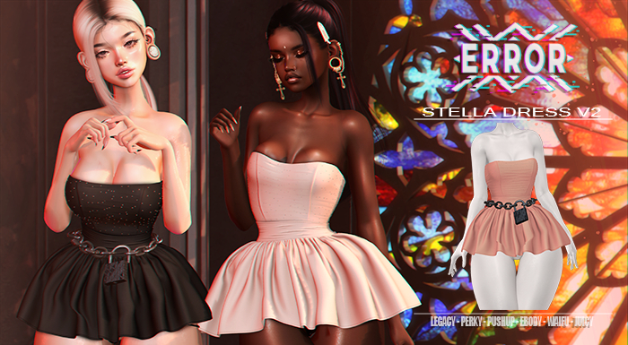 #error - stella dress V2 - beige