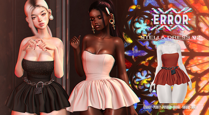 #error - stella dress V2 - caramel