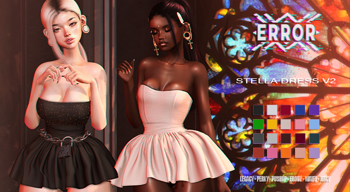 #error - stella dress V2 - #fatpack