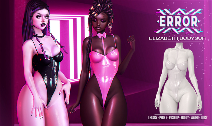 #error - elizabeth bodysuit - white