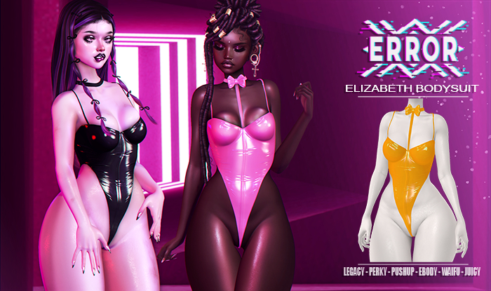 #error - elizabeth bodysuit - yellow