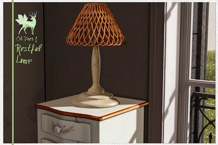 Oh Deer! Restful: Lamp