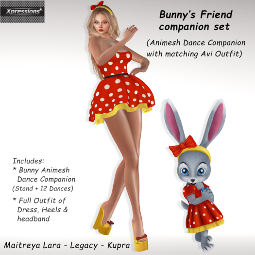 [Xprs] - Bunny's Friend  - Companion Set