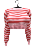 aprelle harper top redstripe
