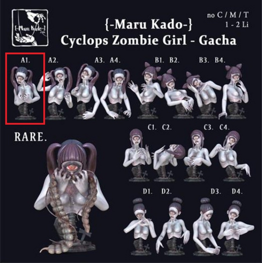 A1_{-MK-} Cyclops Zombie Girl (2Li)