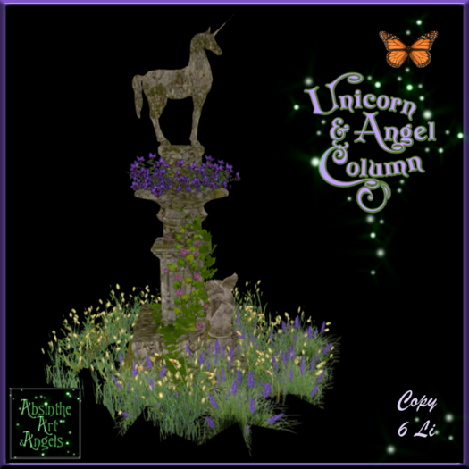 Unicorn & Angel Column