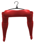 aprelle valentine top red