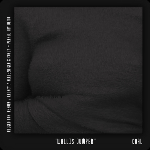 - TRIGGERED - Wallis Jumper (Coal) (BOXED)