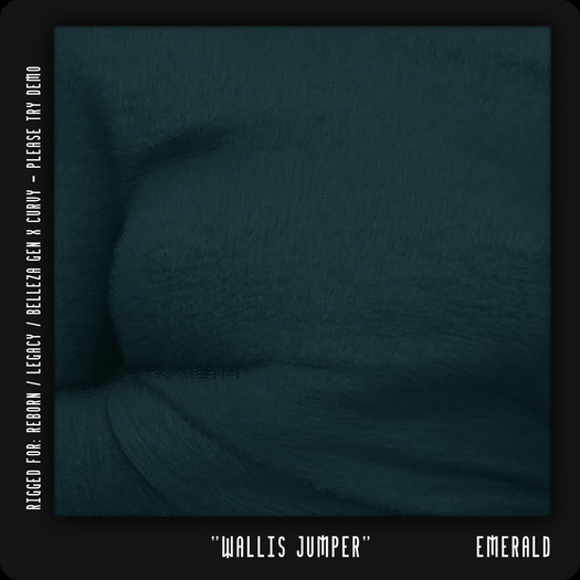 - TRIGGERED - Wallis Jumper (Emerald) (BOXED)