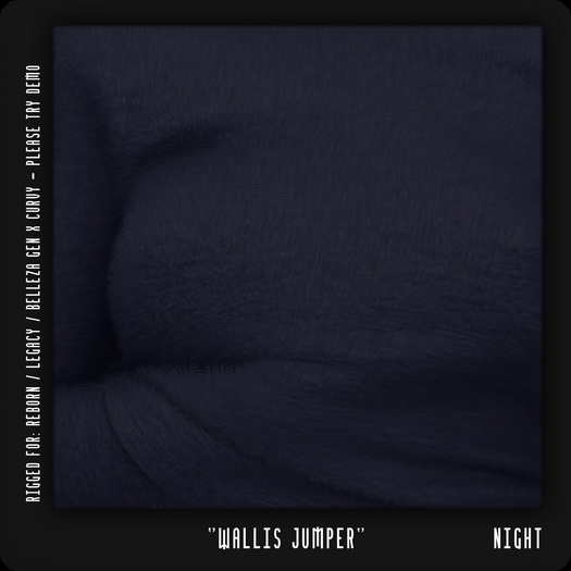 - TRIGGERED - Wallis Jumper (Night) (BOXED)