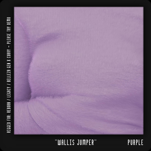 - TRIGGERED - Wallis Jumper (Purple) (BOXED)