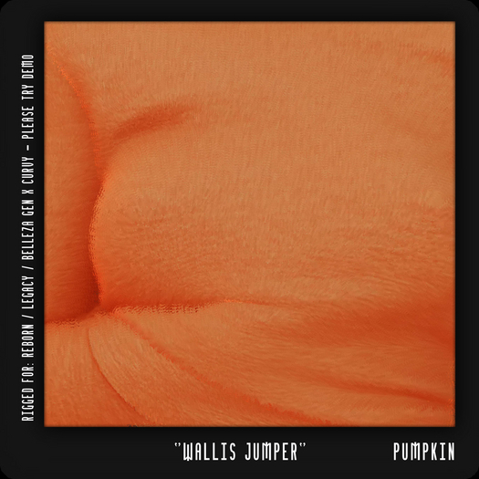 - TRIGGERED - Wallis Jumper (Pumpkin) (BOXED)