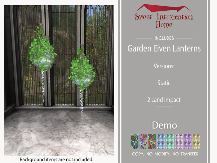 ::SIH:: Garden Elven Lantern - DEMO