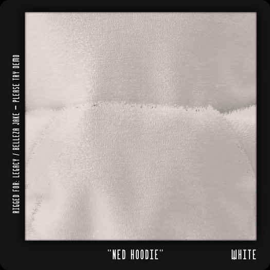 - TRIGGERED - Ned Hoodie (White) (BOXED)