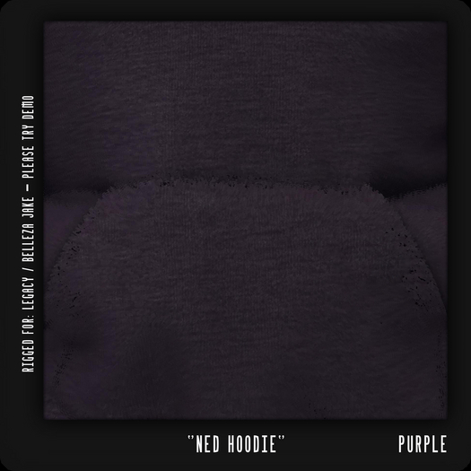 - TRIGGERED - Ned Hoodie (Purple) (BOXED)