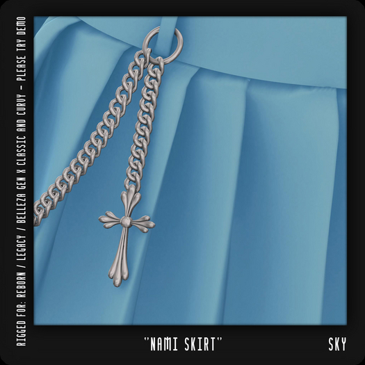 - TRIGGERED - Nami Skirt (Sky) (BOXED)